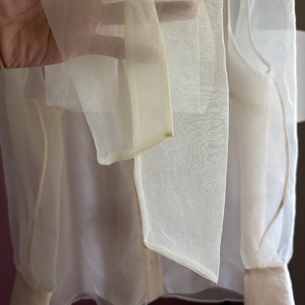 Zara White Button Down Shirt - Picture 8 of 12